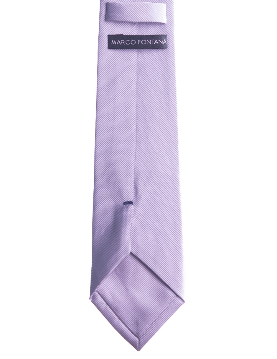Corbata regular estampado a rayas para hombre