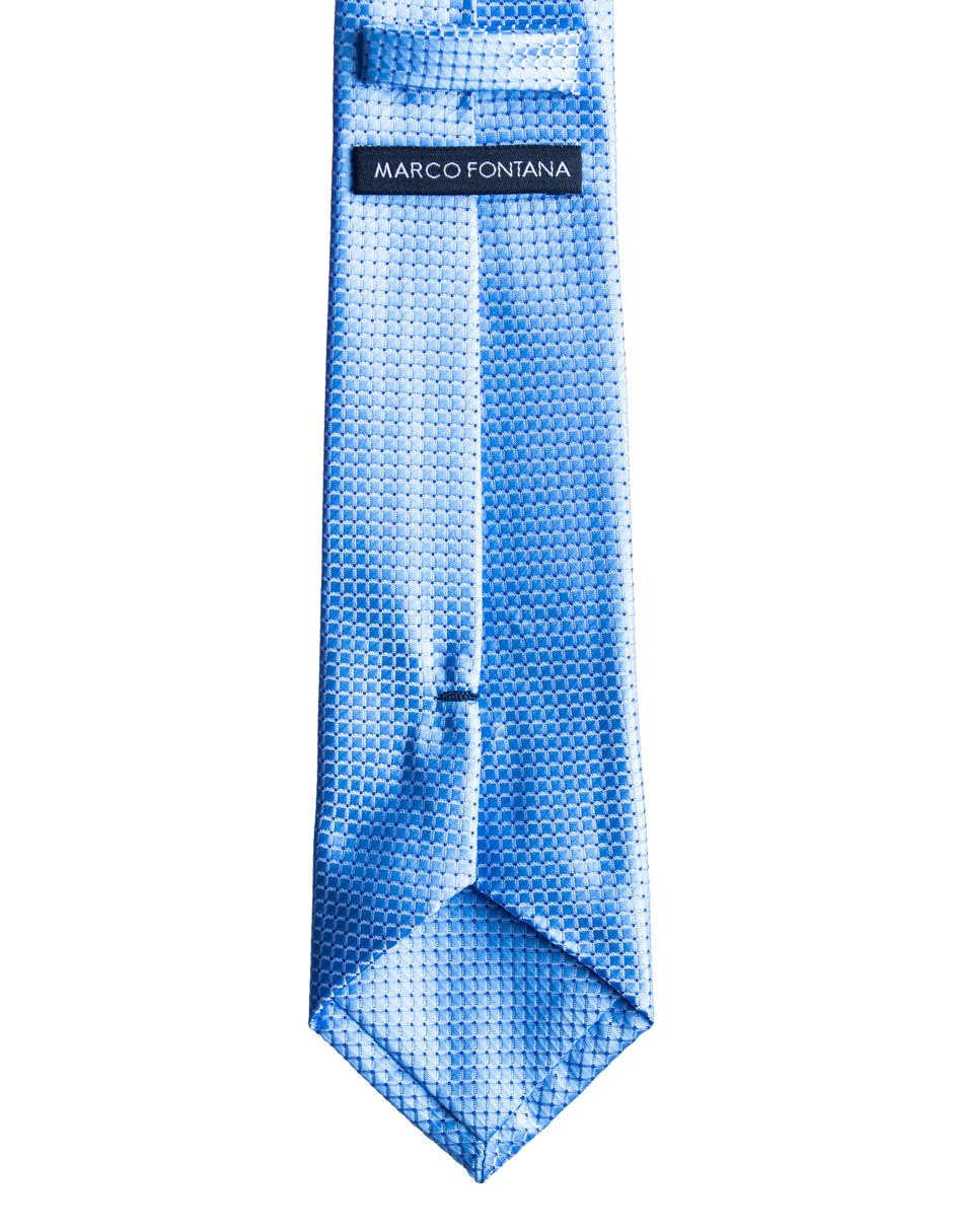 Corbata regular estampado a cuadros para hombre 2