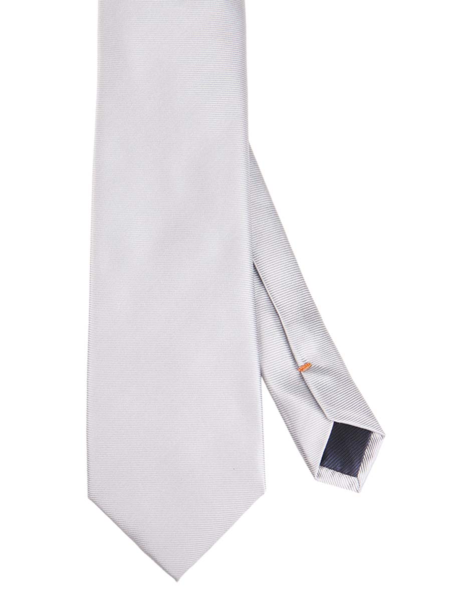 Corbata regular de seda para hombre