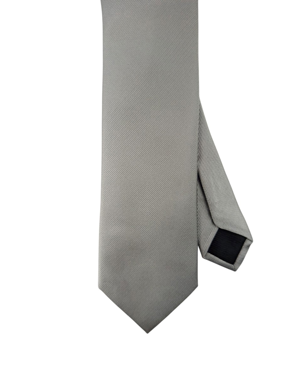 Corbata regular de seda para hombre