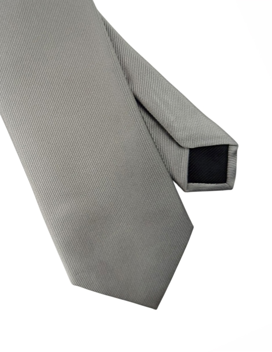 Corbata regular de seda para hombre