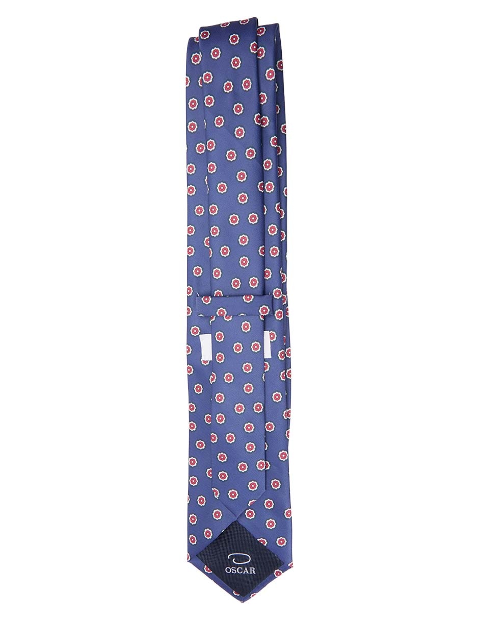 Corbata regular estampado floral para hombre 2