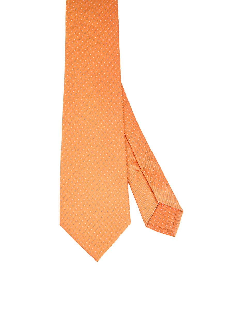 Corbata regular de seda estampado lunares para hombre Corbata regular de seda estampado lunares para hombre