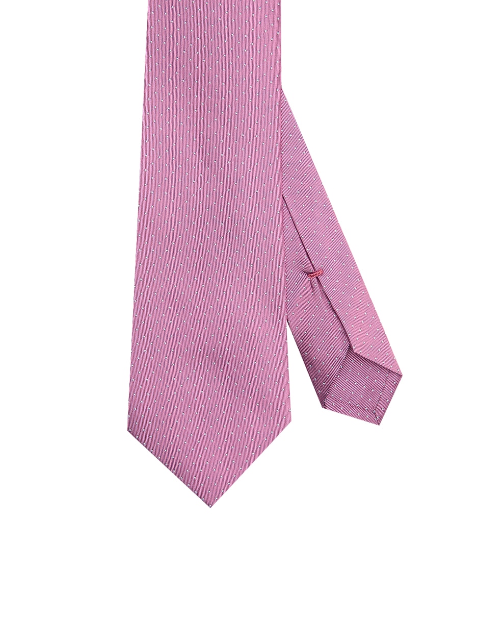 Corbata regular de seda estampado lunares para hombre Corbata regular de seda estampado lunares para hombre