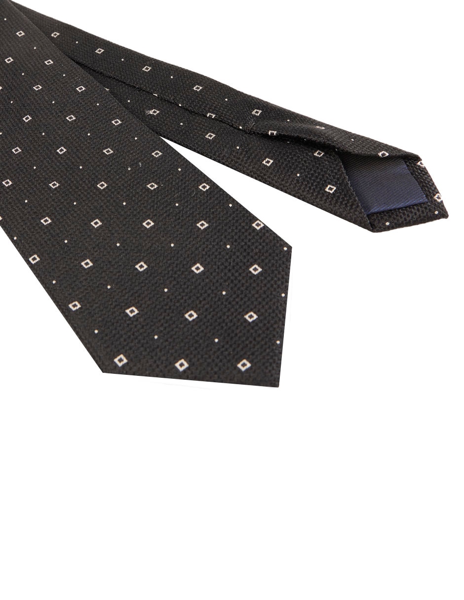 Corbata regular de seda para hombre 3