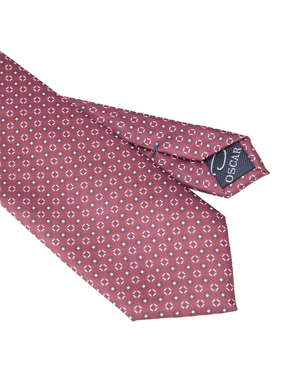 Corbata regular estampado para hombre