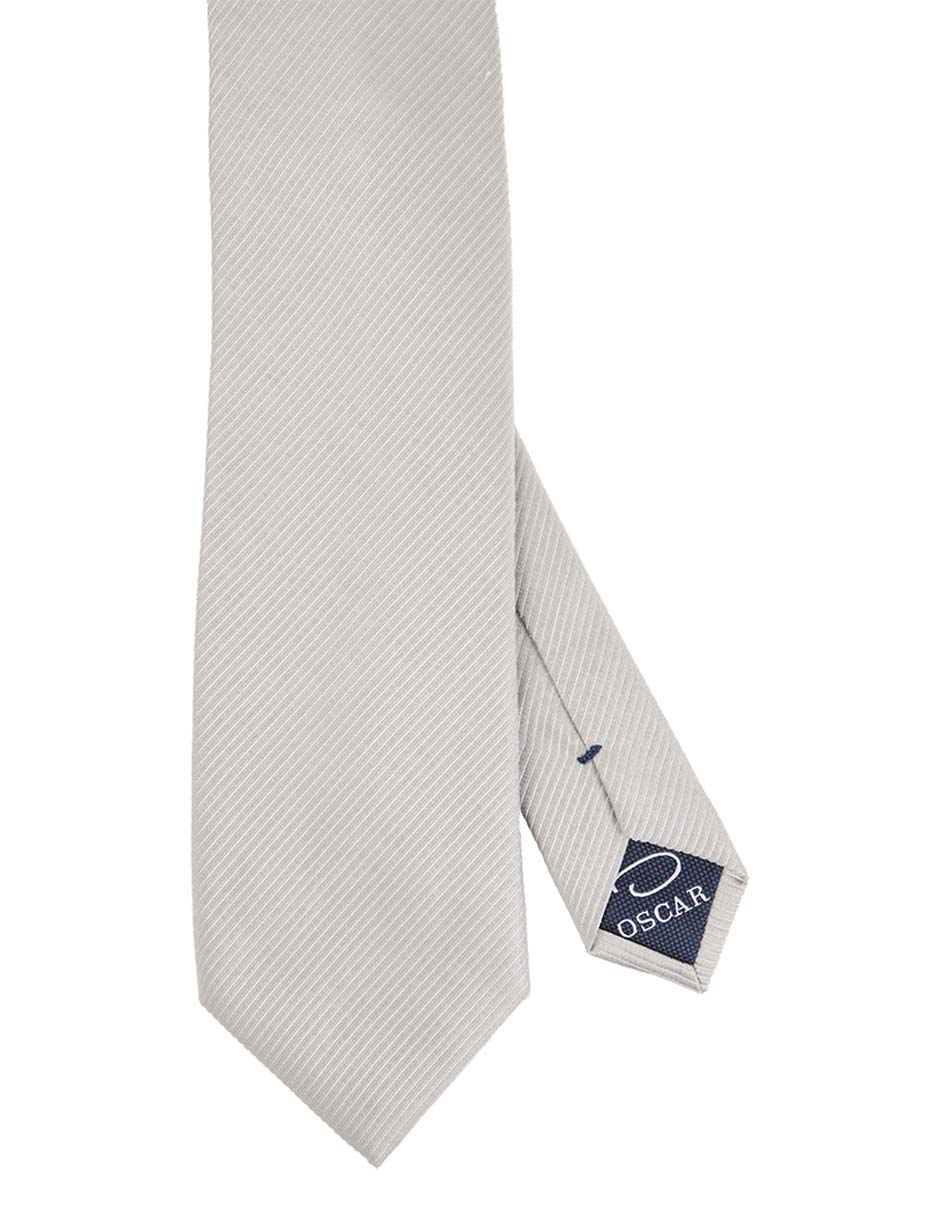 Corbata regular de seda para hombre