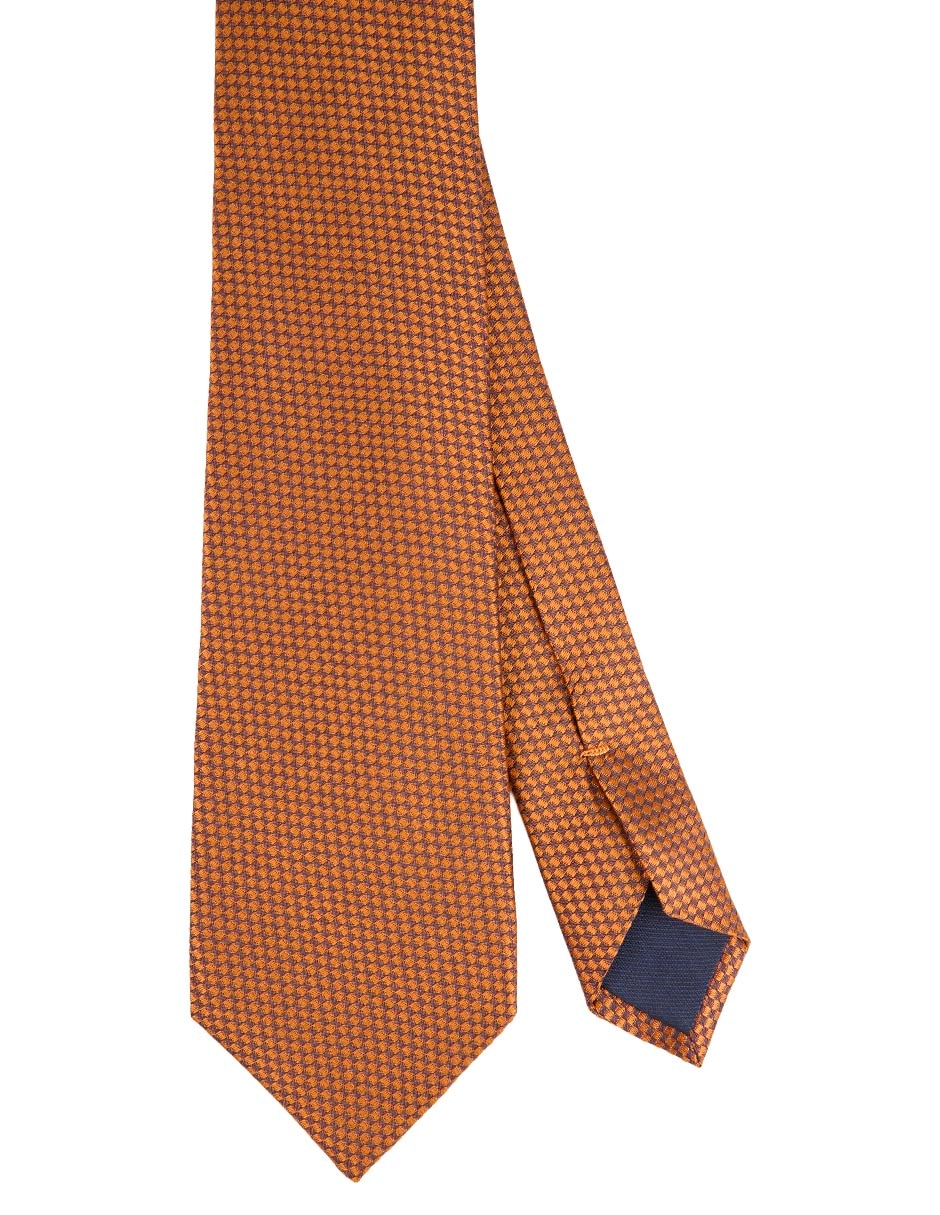 Corbata regular de seda estampado rombos para hombre Corbata regular de seda estampado rombos para hombre