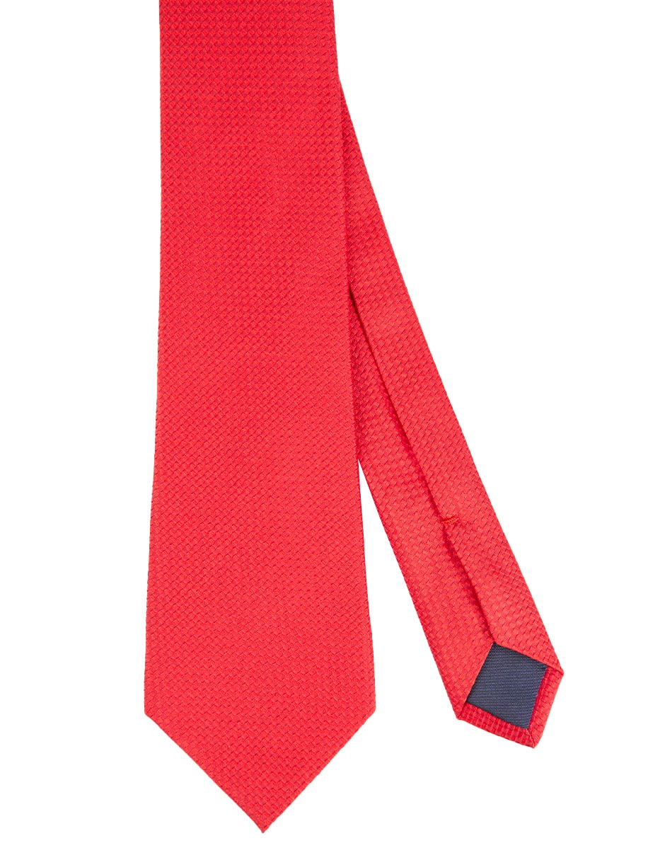 Corbata regular de seda estampado rombos para hombre Corbata regular de seda estampado rombos para hombre