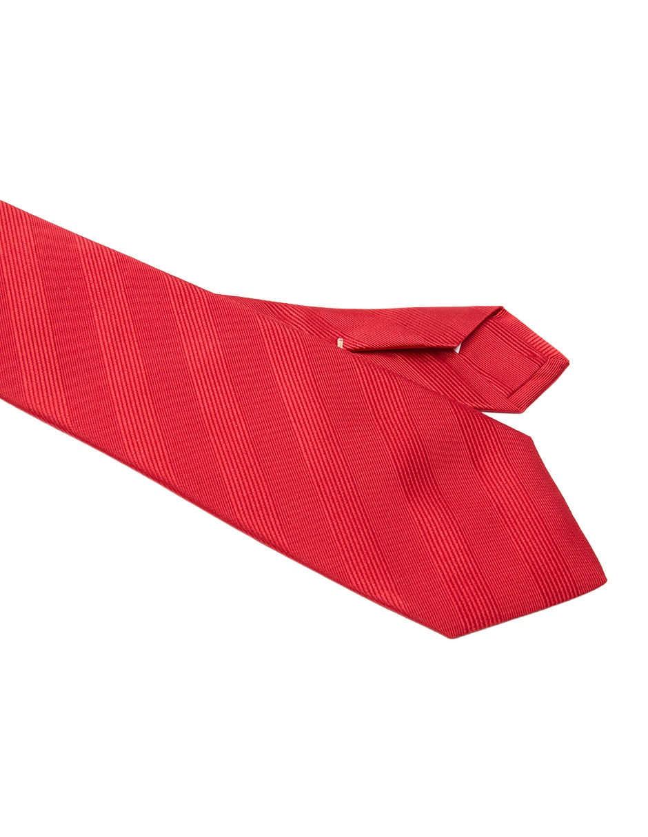 Corbata Scappino regular de seda estampado a rayas para hombre