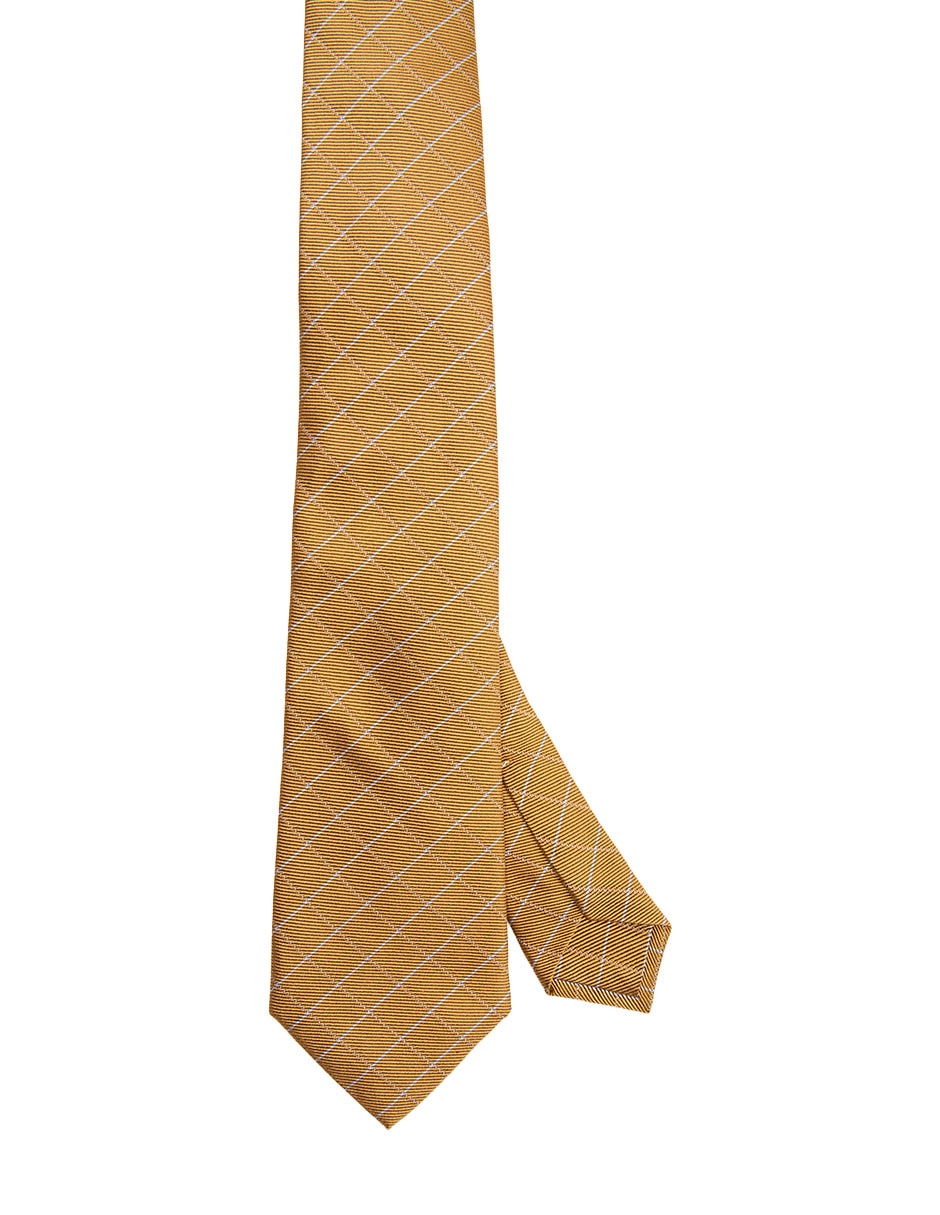 Corbata regular de seda estampado a rayas para hombre Corbata regular de seda estampado a rayas para hombre