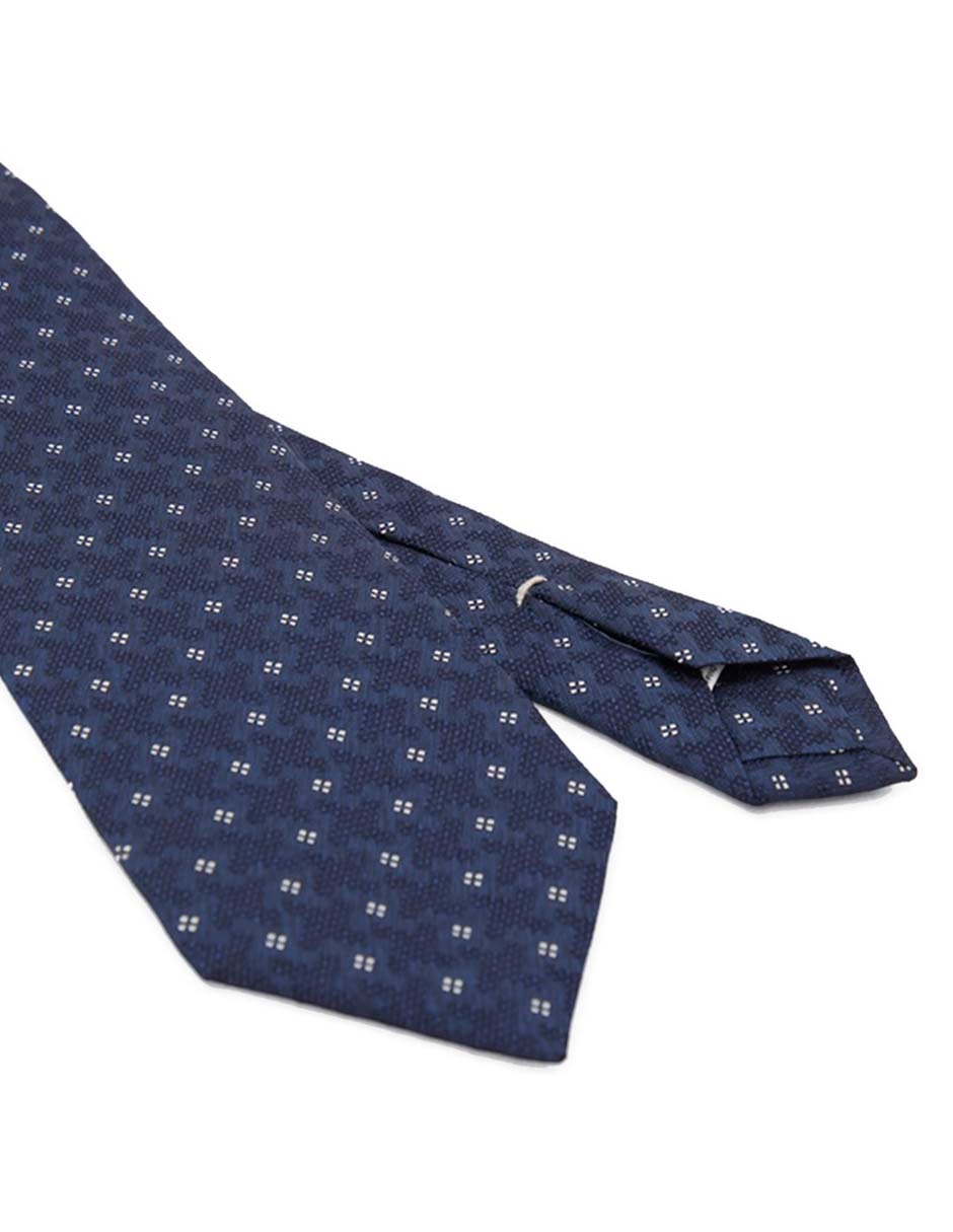 Corbata Scappino regular de seda estampado floral para hombre