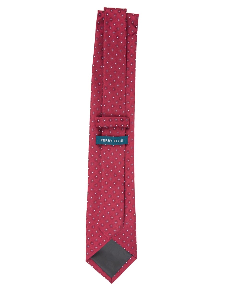 Corbata regular de seda estampado para hombre