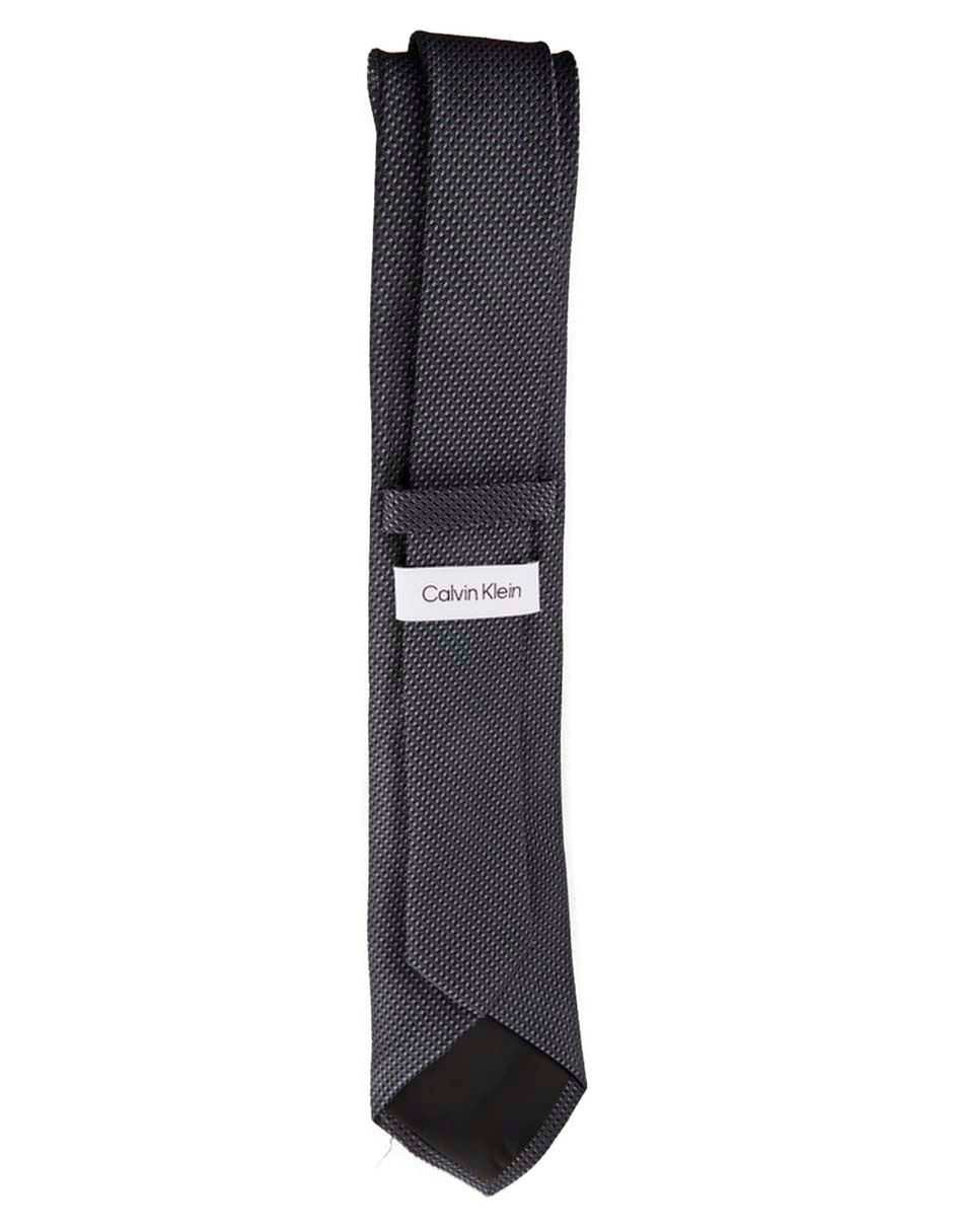 Corbata regular estampado microprint para hombre