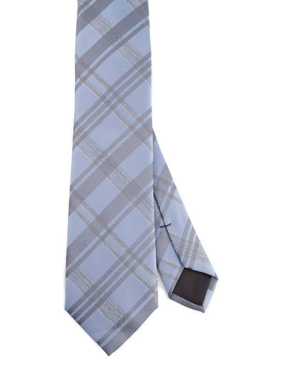 Corbata regular estampado a cuadros para hombre