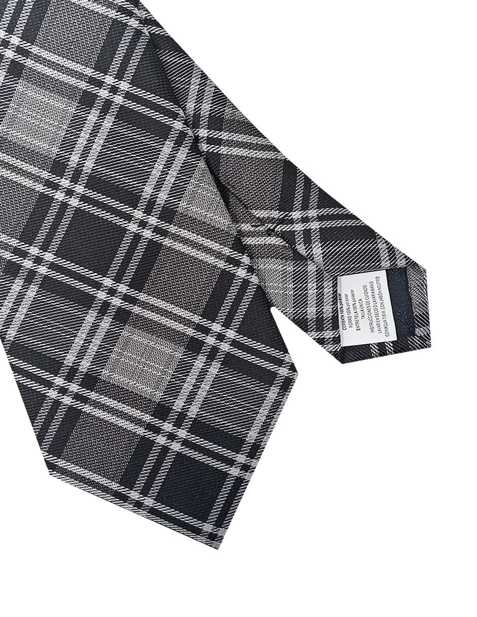 Corbata regular estampado a rayas para hombre