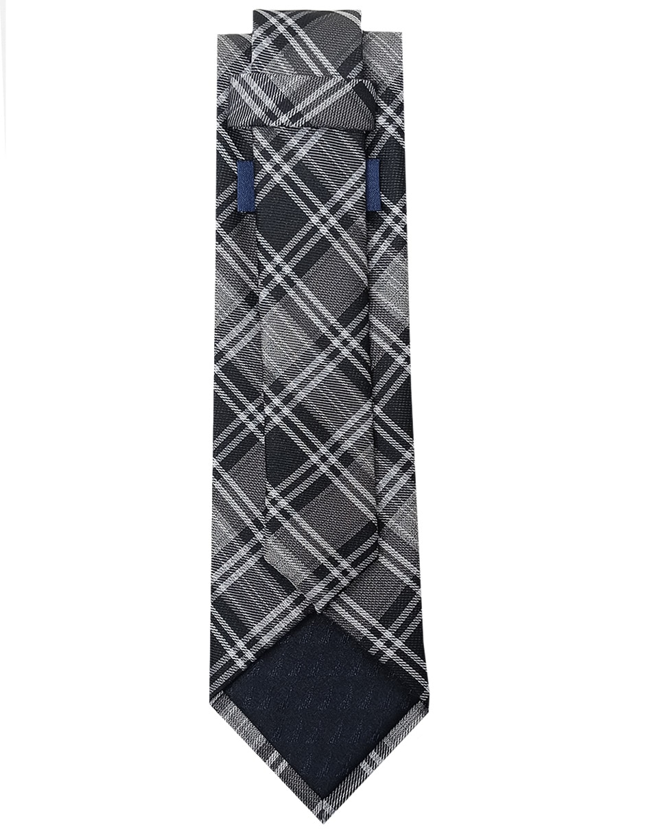 Corbata regular estampado a rayas para hombre