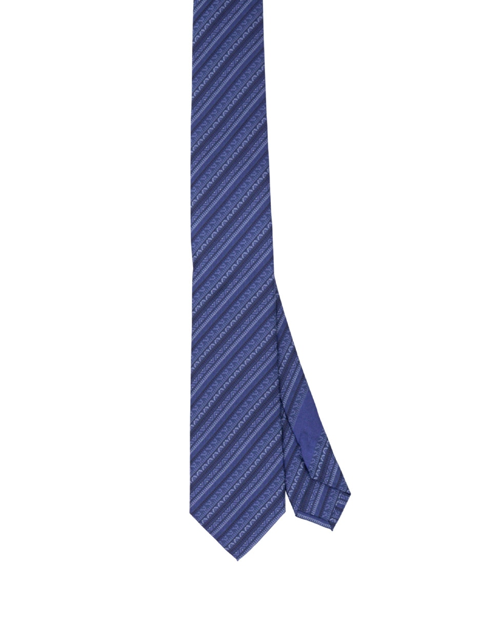 Corbata pineda covalin slim de seda estampada para hombre