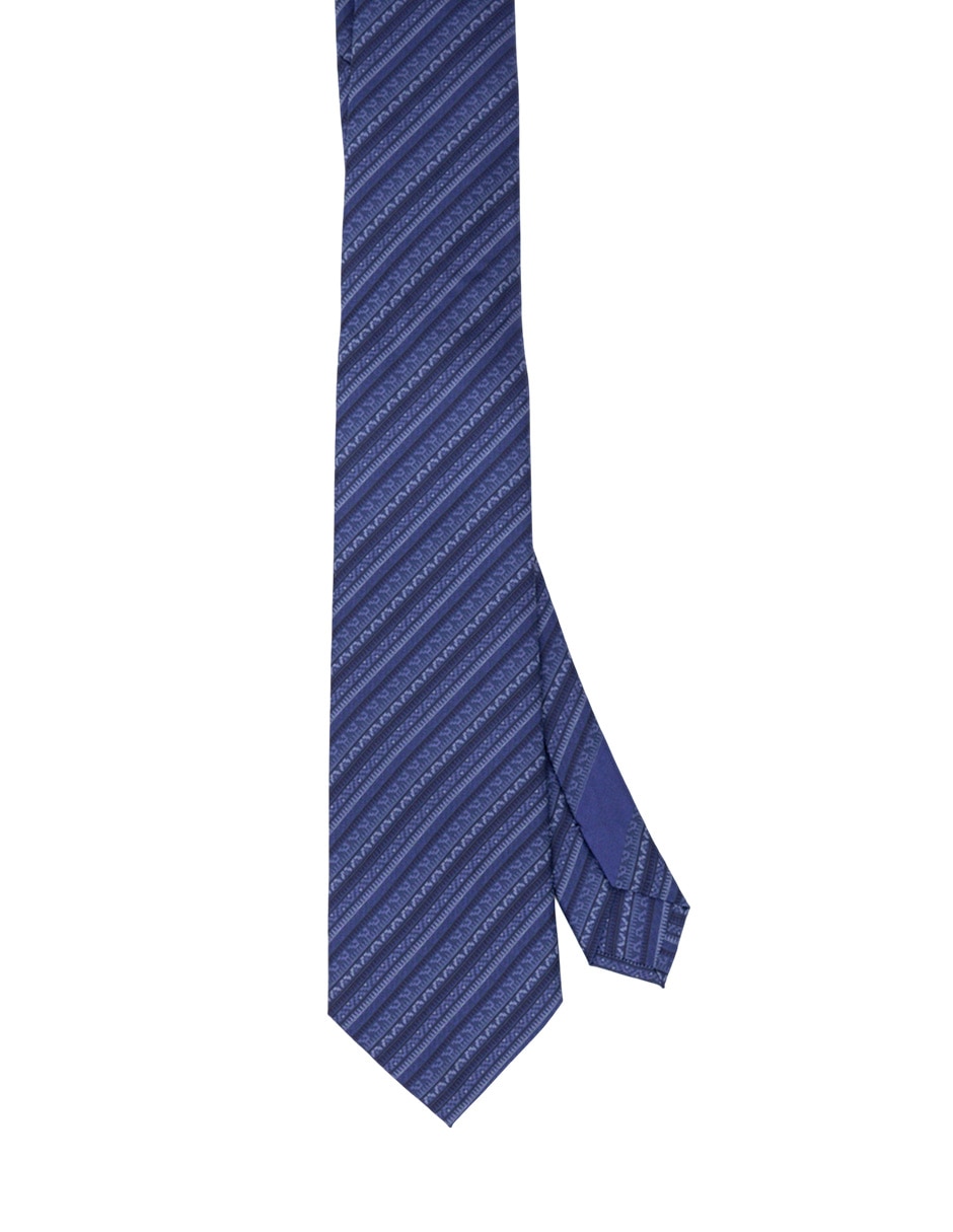 Corbata pineda covalin regular de seda estampada para hombre 1