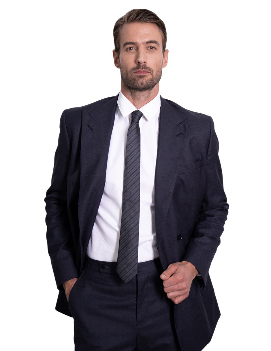 Corbata Pineda Covalin slim de seda estampada para hombre