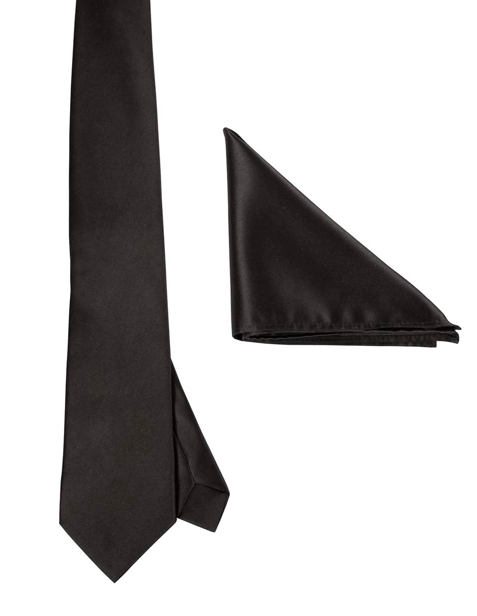 Set de corbata y pañuelo para hombre