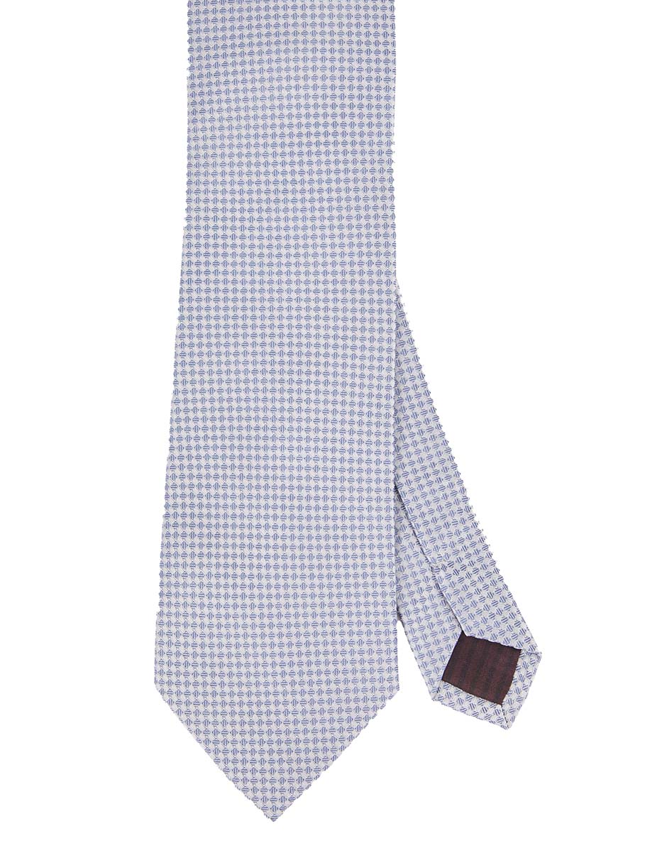 Corbata regular de seda estampado para hombre Corbata regular de seda estampado para hombre