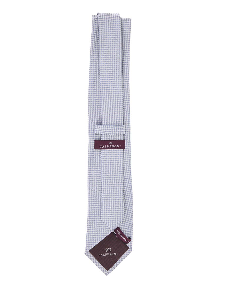 Corbata regular de seda estampado para hombre 3