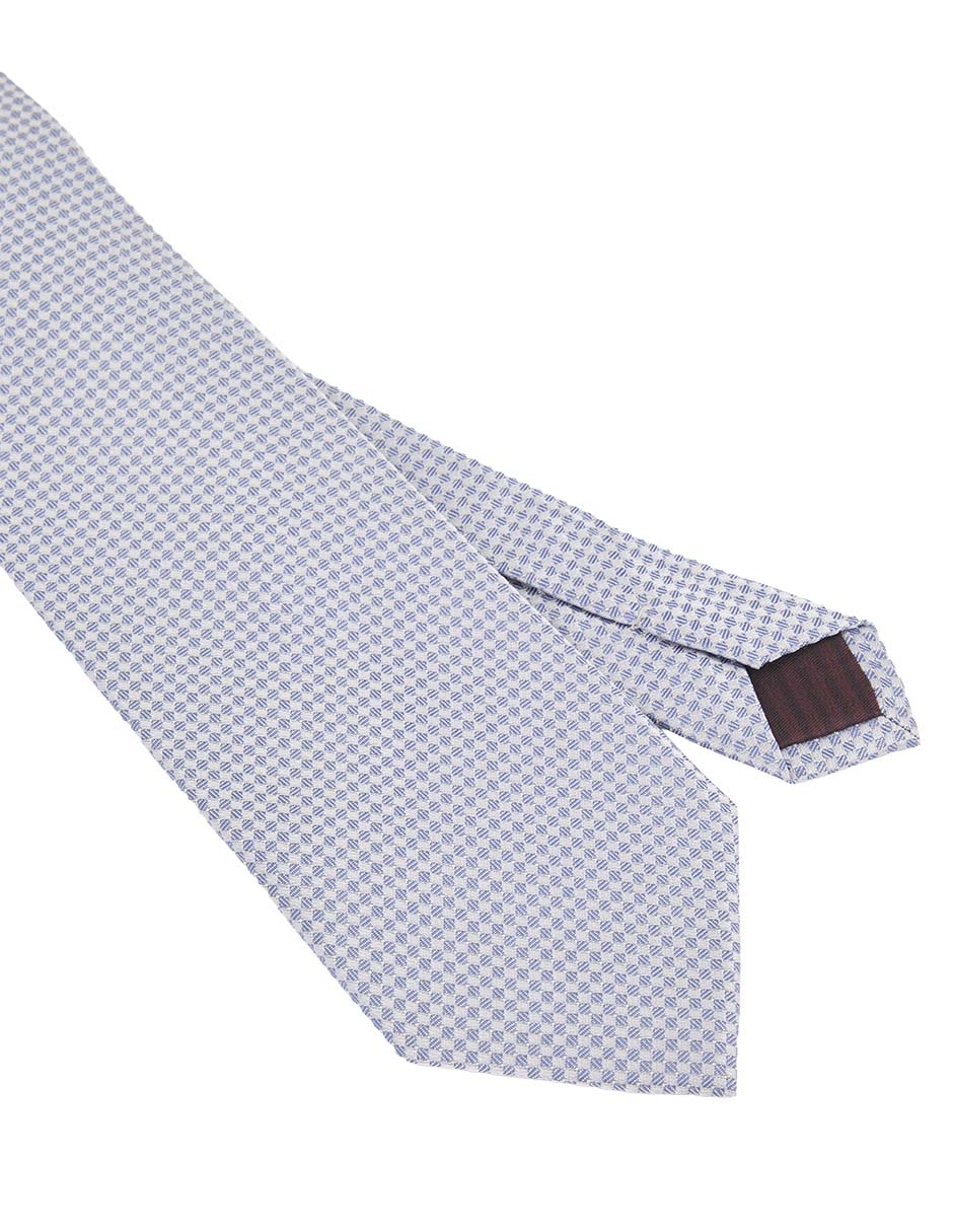 Corbata regular de seda estampado para hombre 2