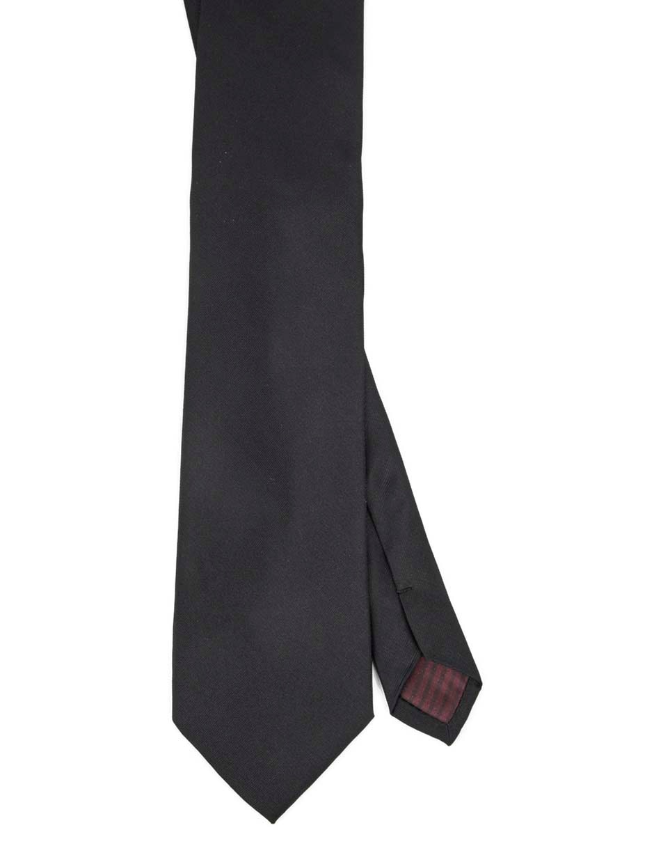 Corbata regular de seda para hombre