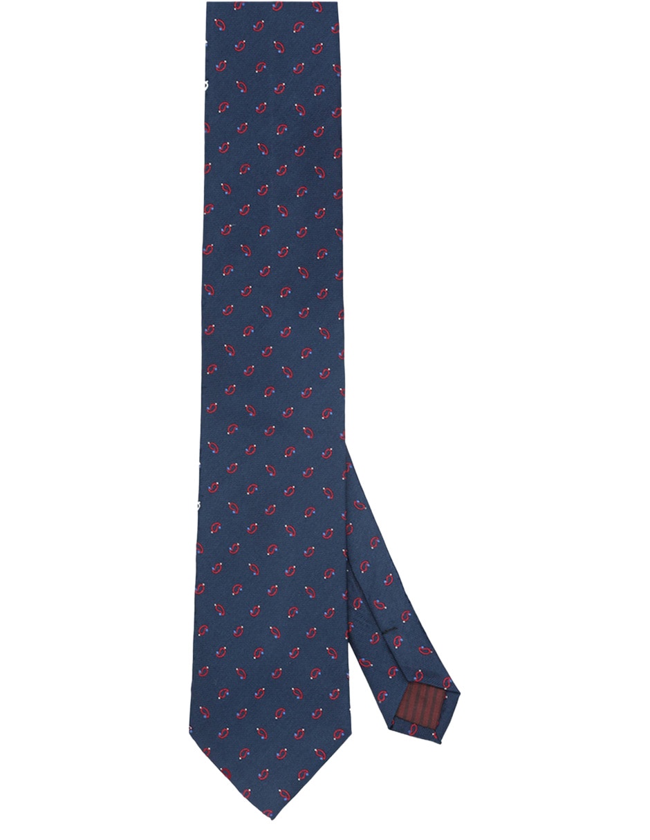 Corbata regular de seda para hombre
