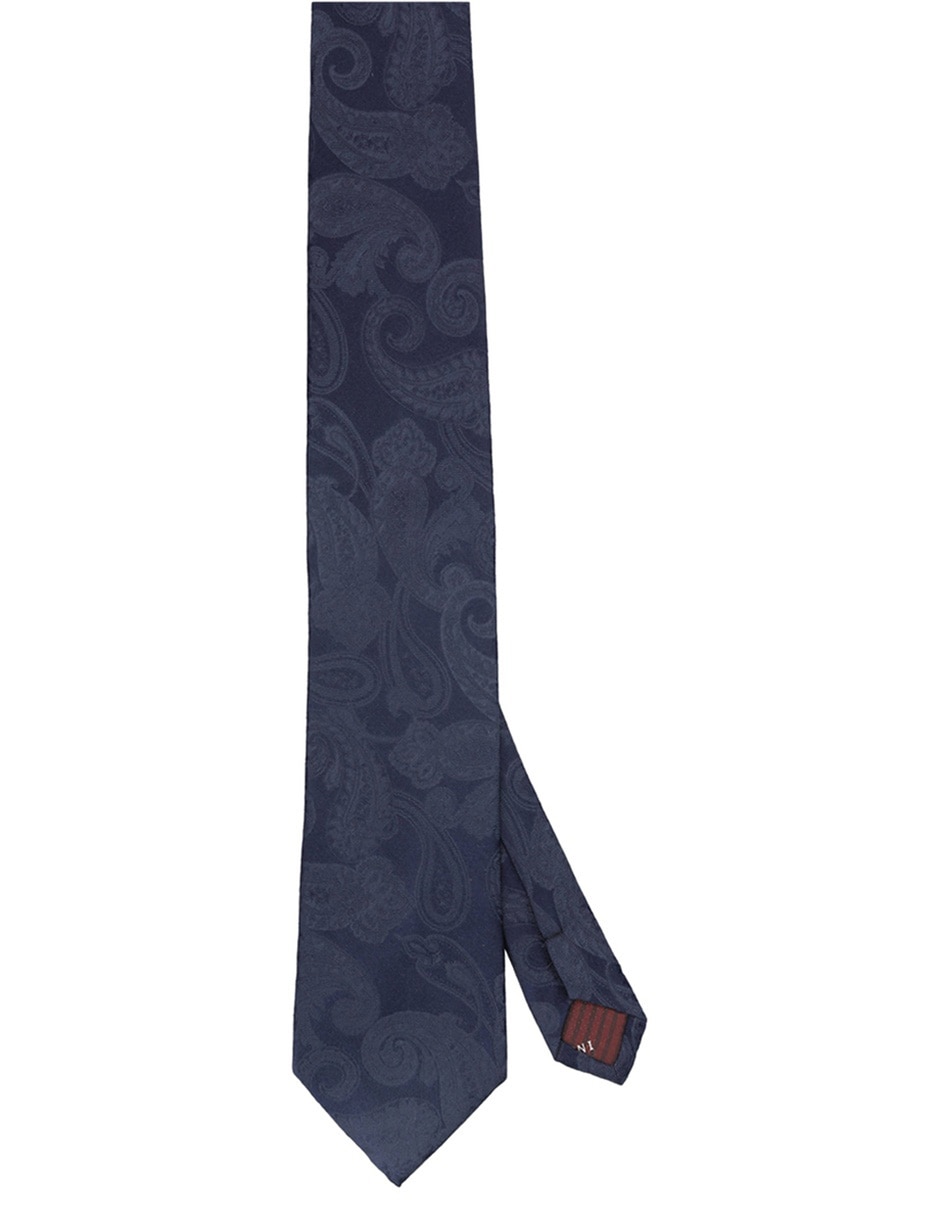 Corbata regular de seda para hombre
