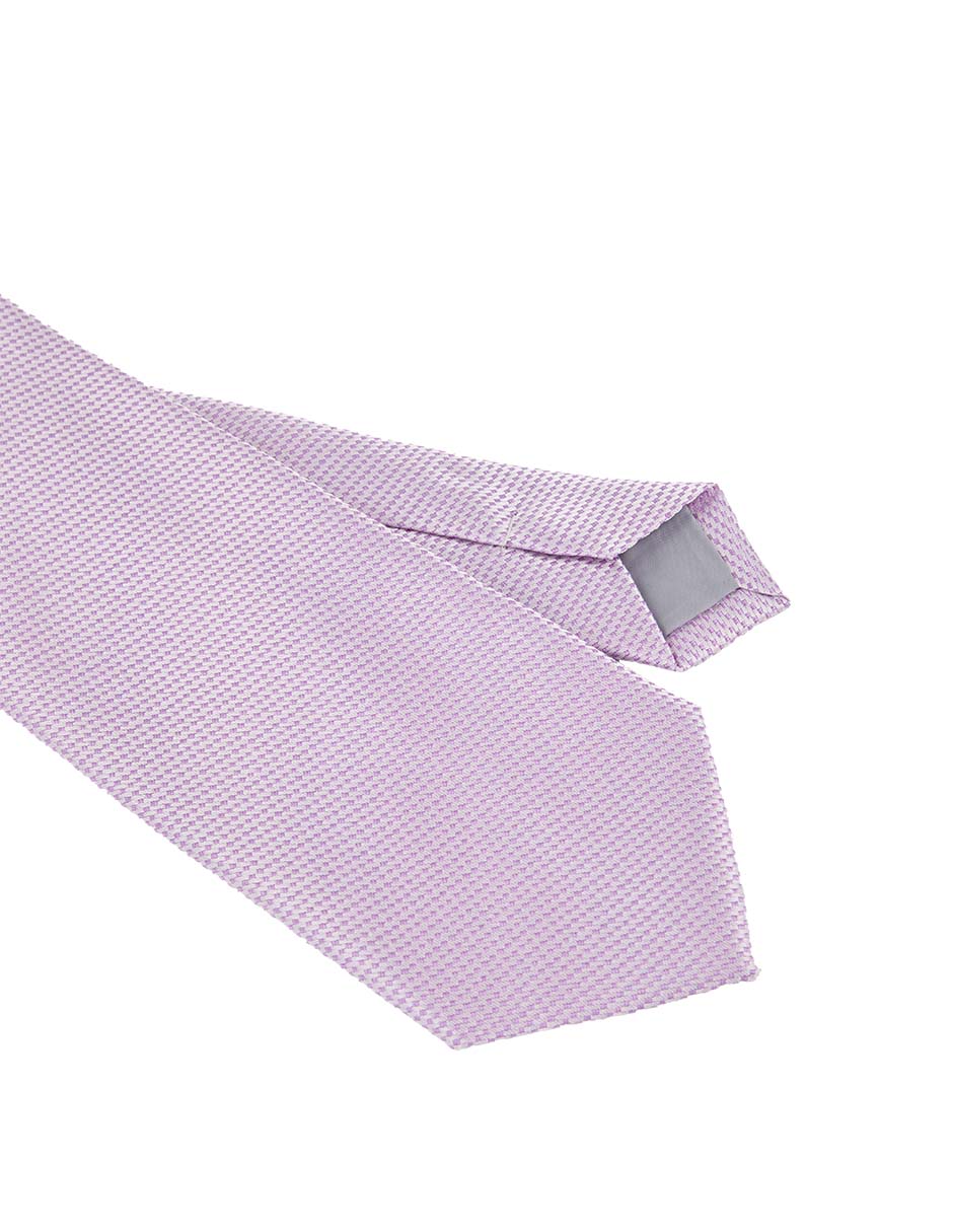 Corbata slim de seda estampado para hombre 2