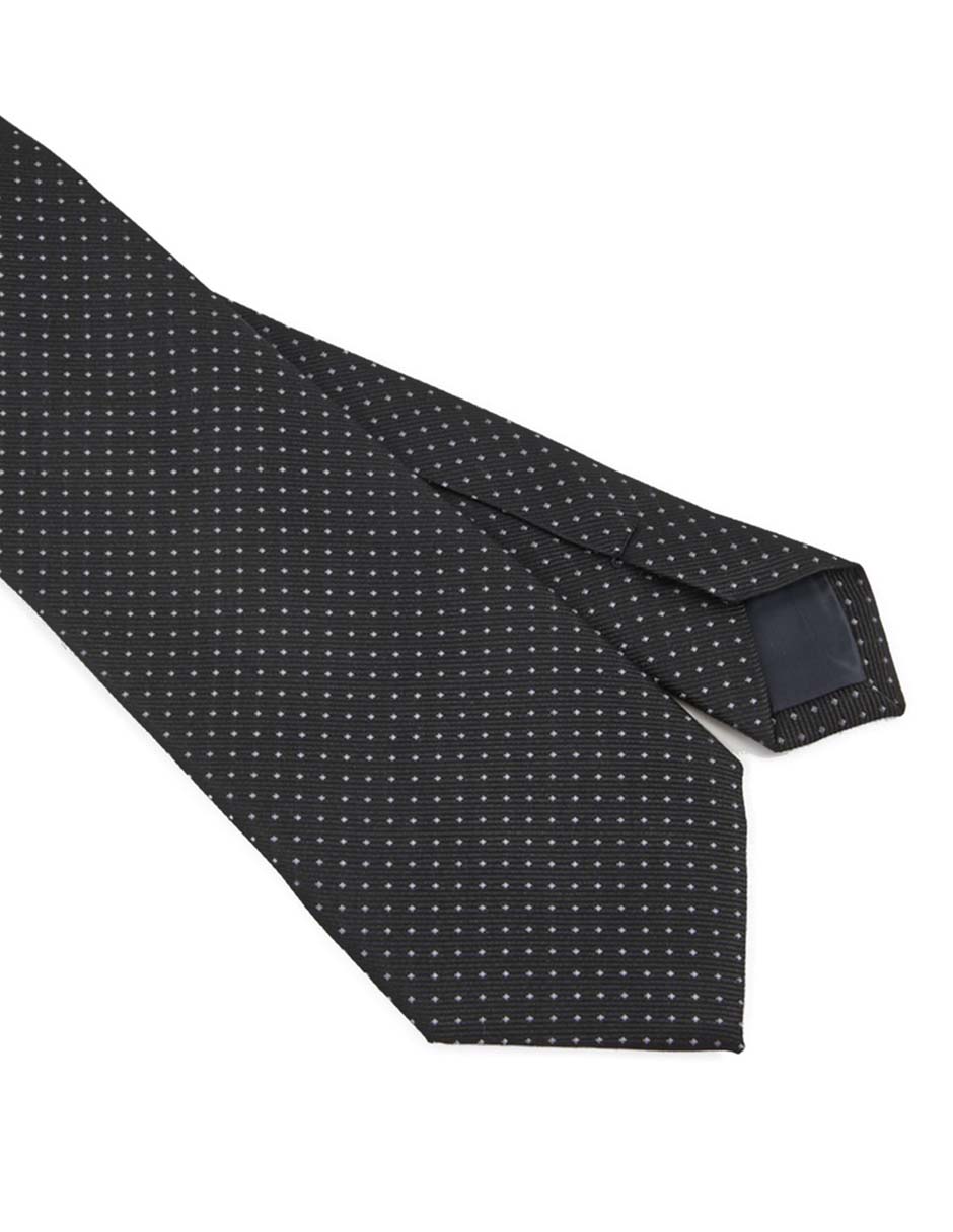 Corbata slim estampado lunares para hombre 5