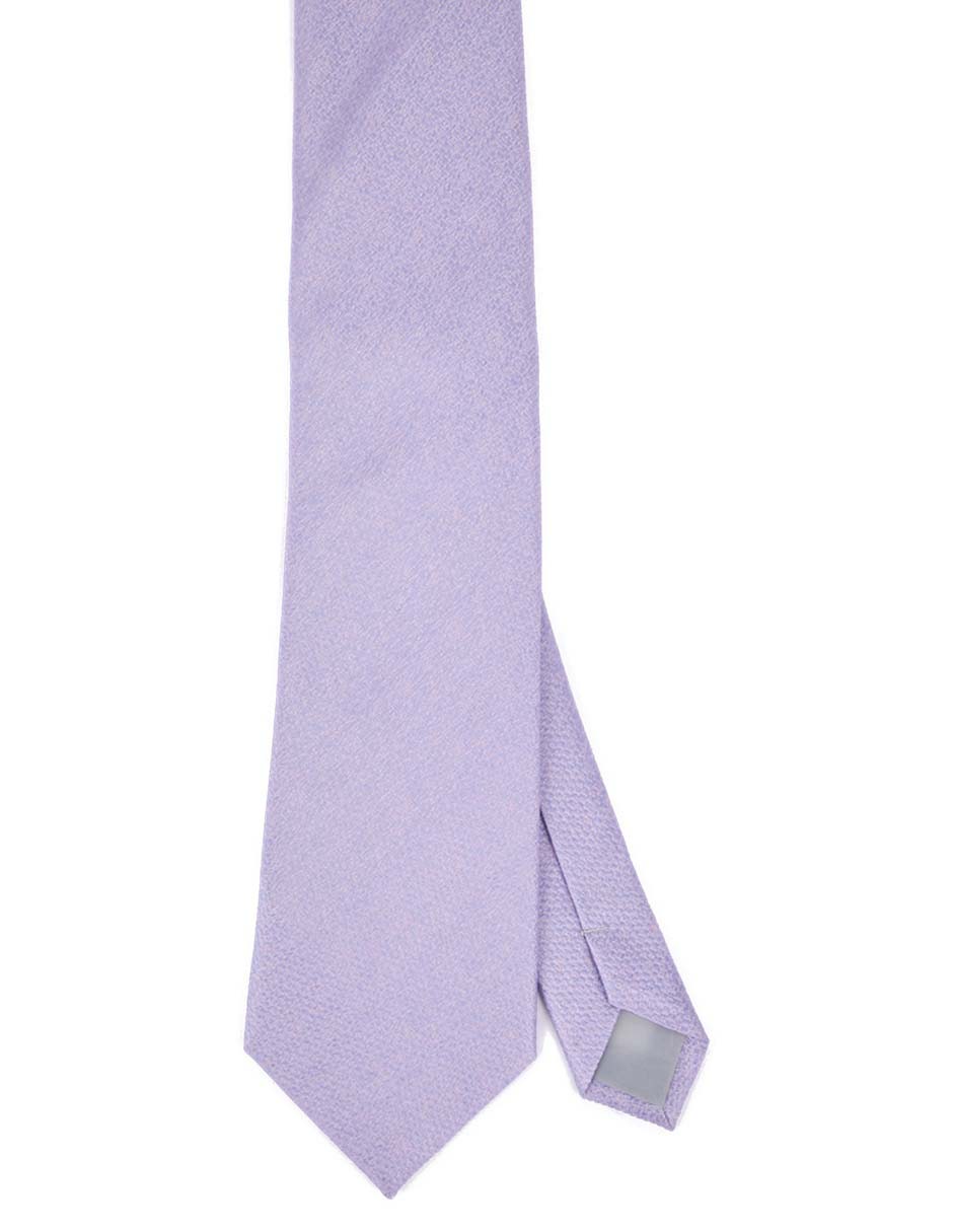 Corbata slim de seda estampado para hombre