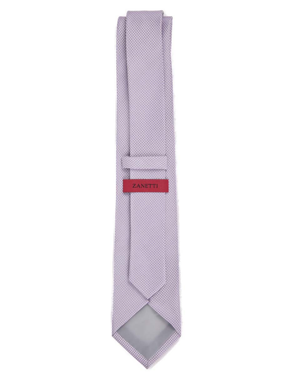 Corbata slim de seda estampado para hombre 3