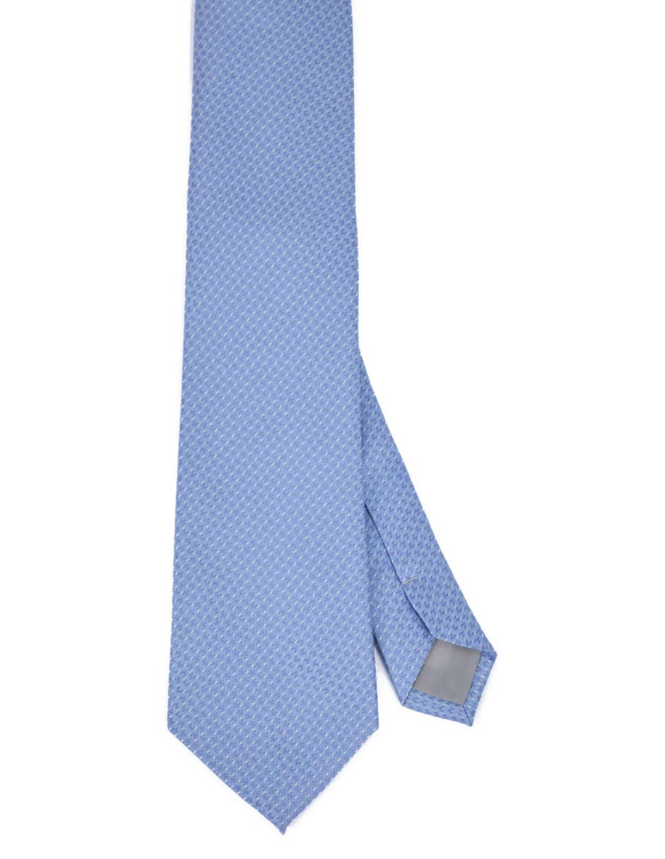 Corbata slim de seda estampado para hombre
