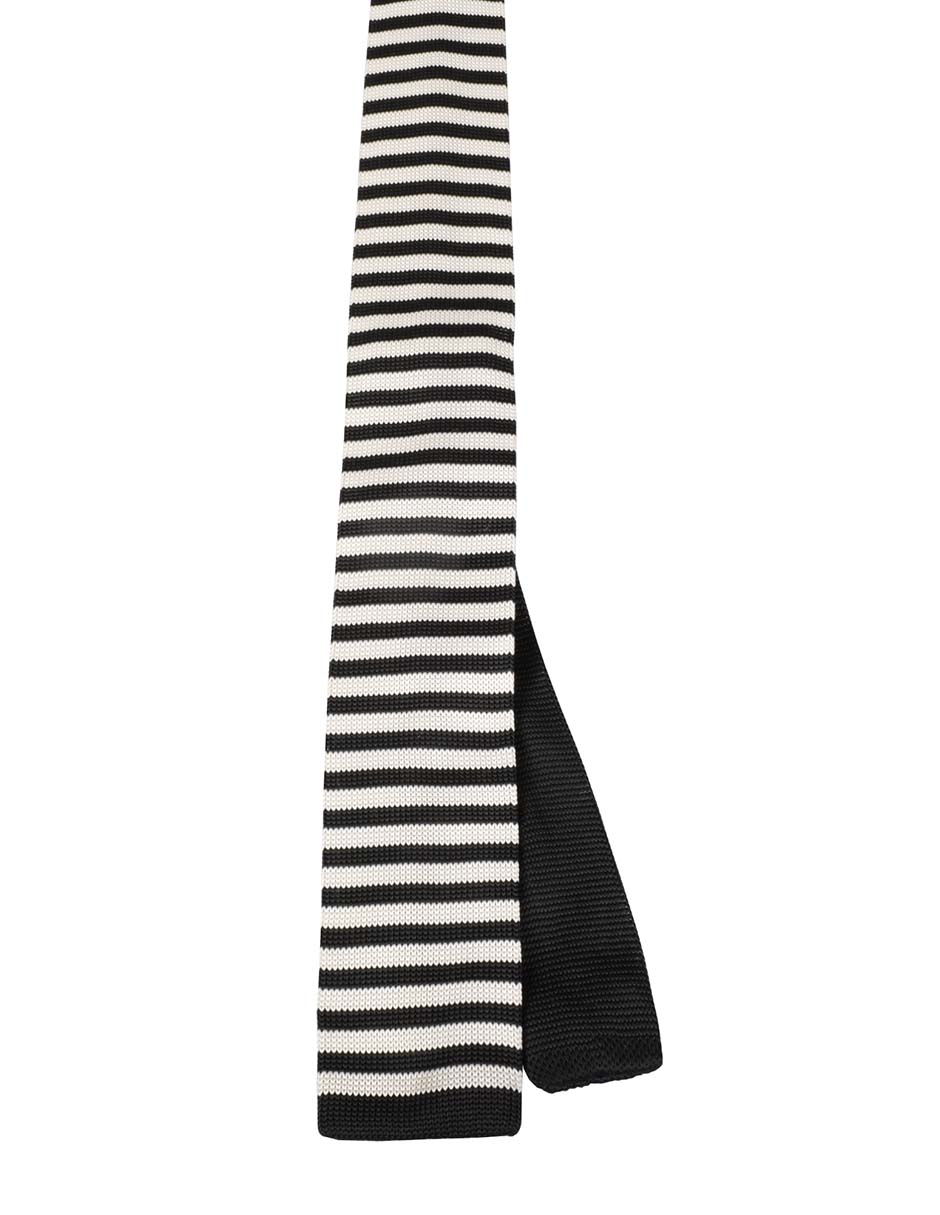 Corbata regular estampado a rayas para hombre