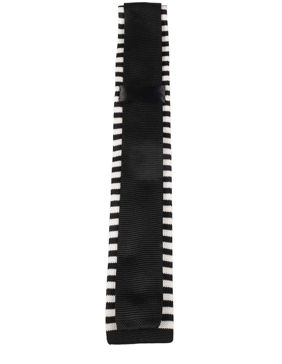 Corbata regular estampado a rayas para hombre