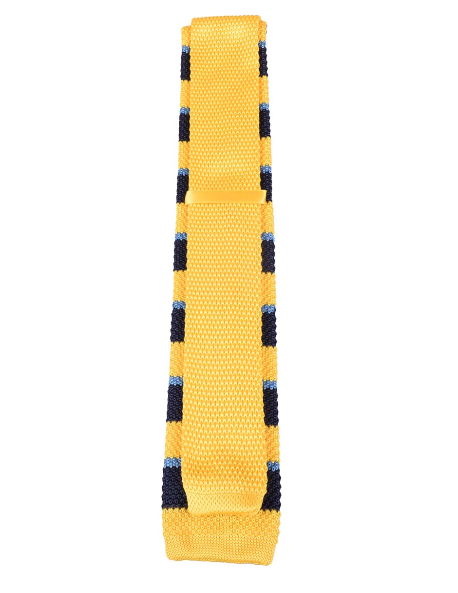 Corbata regular estampado a rayas para hombre