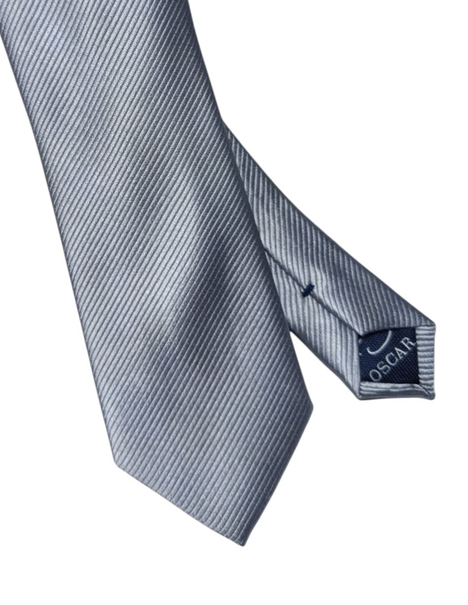 Corbata Oscar De La Renta regular de seda estampado gráfico para hombre 2