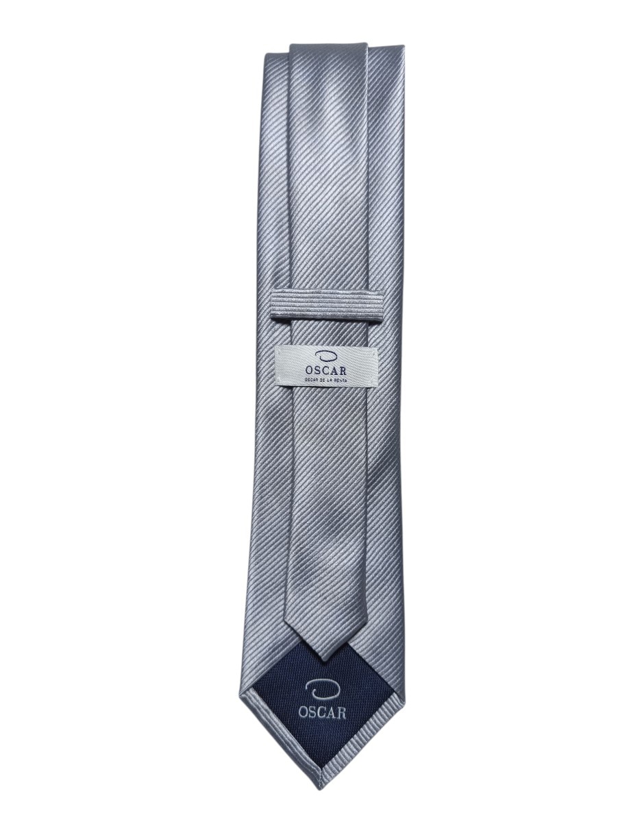 Corbata Oscar De La Renta regular de seda estampado gráfico para hombre 3
