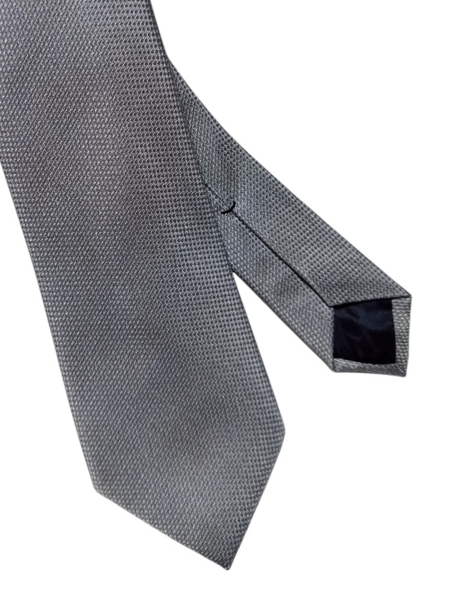 Corbata regular de seda estampado para hombre 3