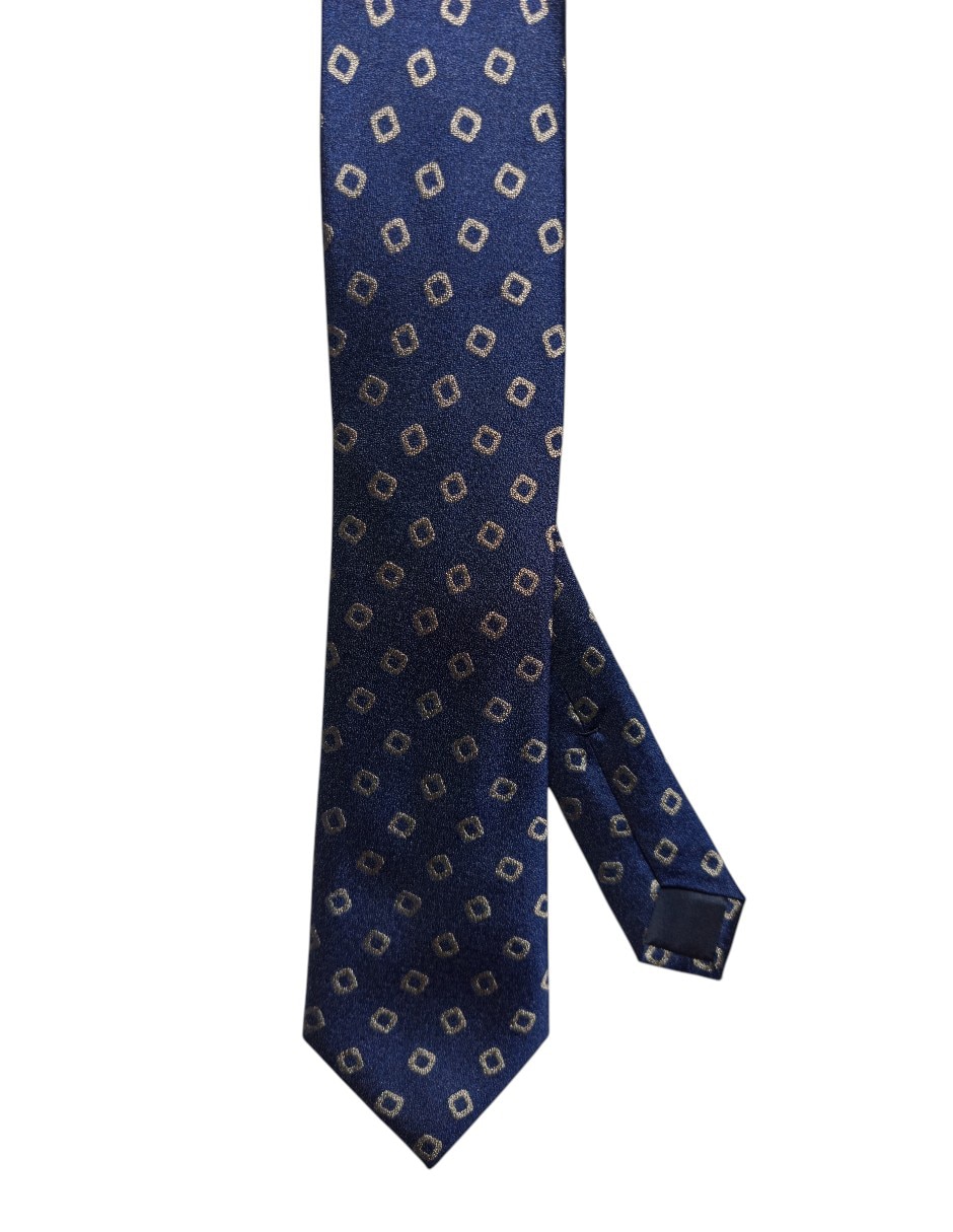 Corbata regular de seda para hombre