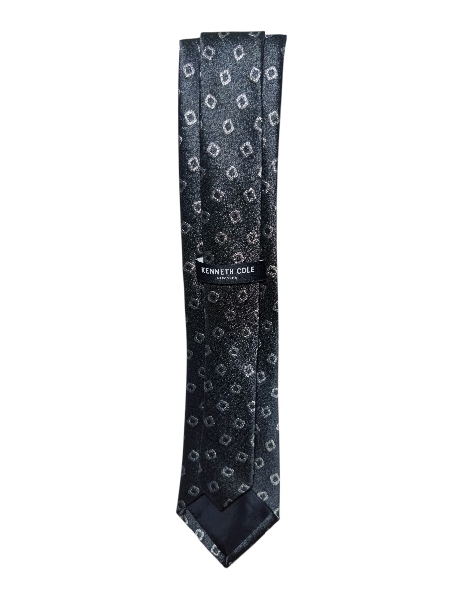 Corbata regular de seda estampado para hombre 2