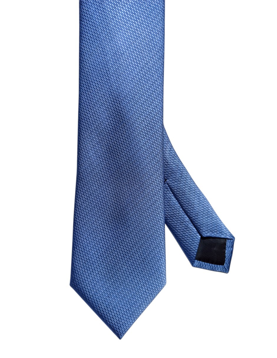 Corbata regular de seda para hombre