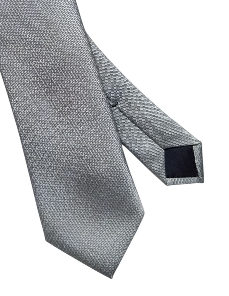 Corbata regular de seda estampado para hombre 3