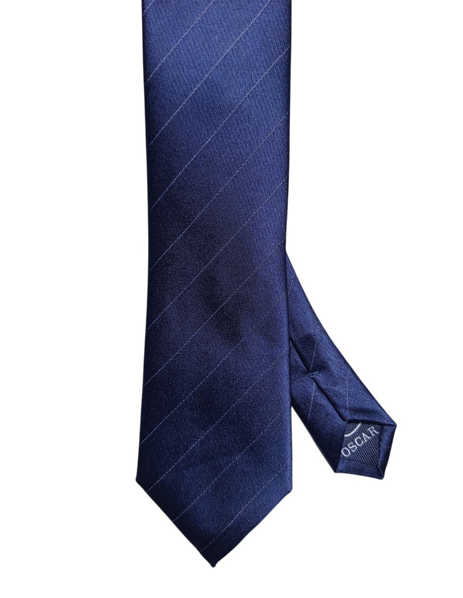 Corbata Oscar De La Renta regular de seda estampada a rayas para hombre Corbata Oscar De La Renta regular de seda estampada a rayas para hombre