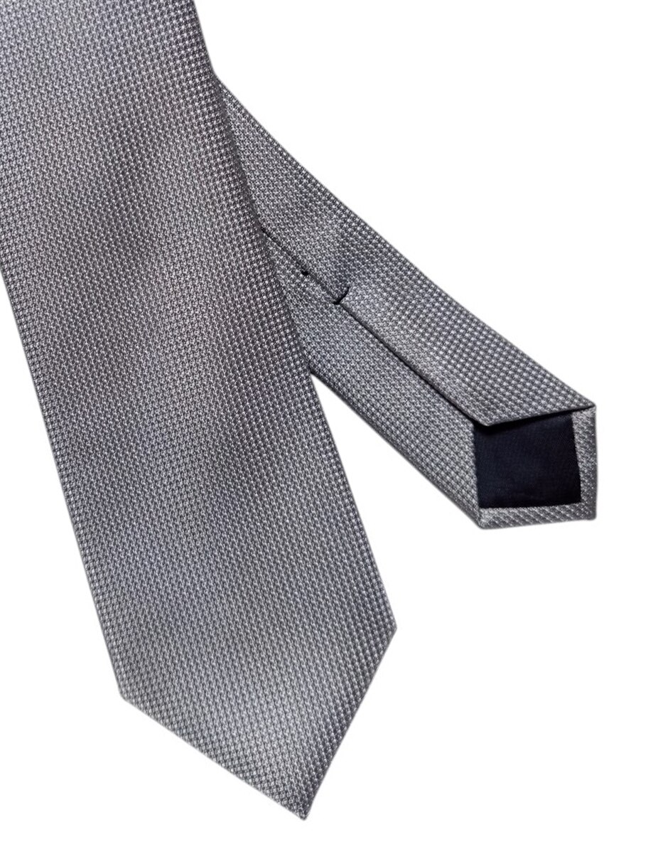 Corbata regular de seda estampado para hombre 3