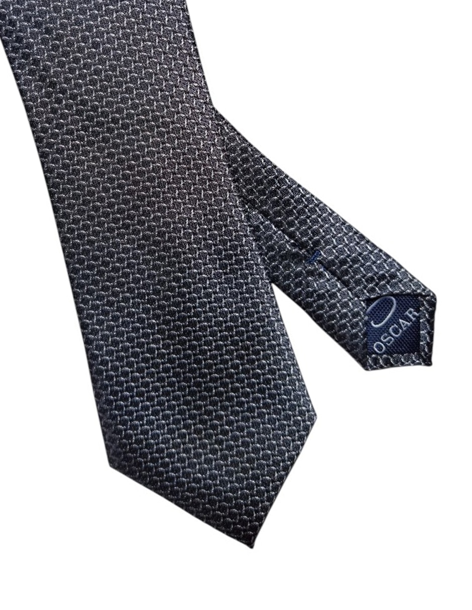 Corbata regular de seda estampado para hombre 3