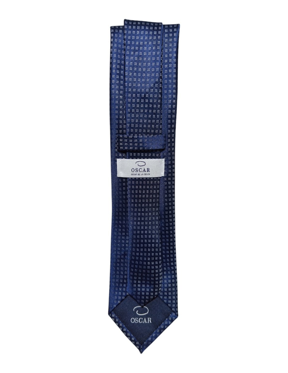 Corbata regular de seda estampado para hombre 2